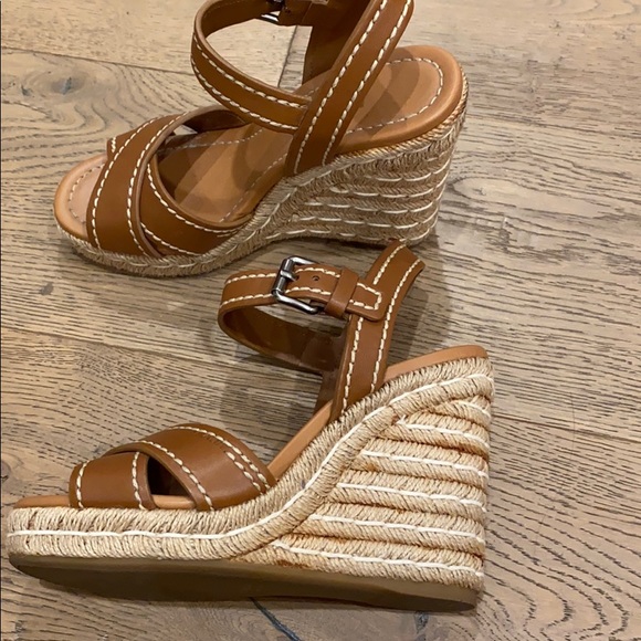 Prada crisscross wedges size/ 36 - Picture 3 of 7